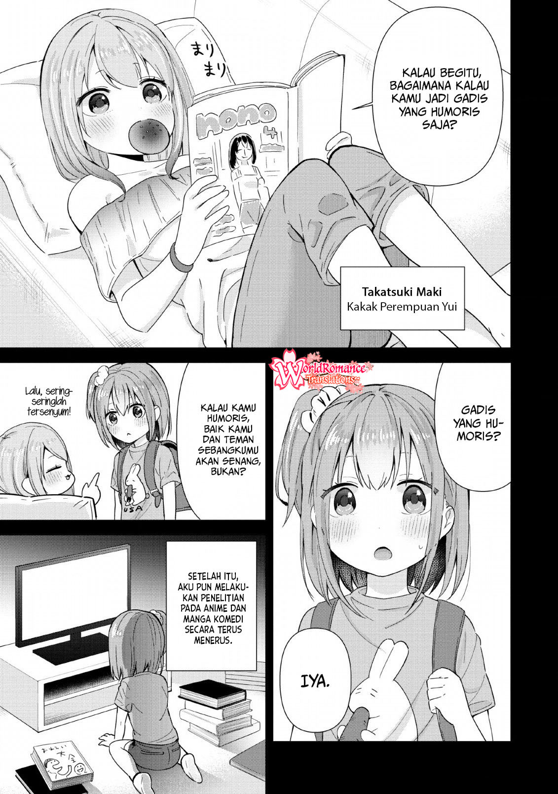 The Cute Girl Sitting Next to Me Is Trying to Make Me Fall in Love With Her as a Way to Ridicule Me, but the Tables Were Turned on Her Before She Knew It Chapter 02 Gambar 4